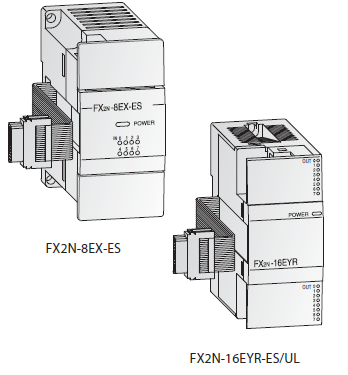 FX2N-8EX-ES/UL Mitsubishi Micro PLC unpowered extention block, 8 inputs (24V DC)